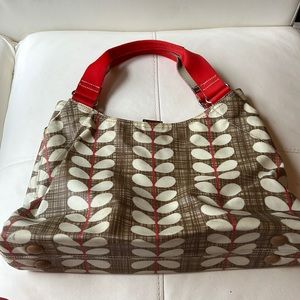 Orla Kiely etc signature floral handbag